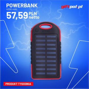 Produkt tygodnia powerbank 4000 fb
