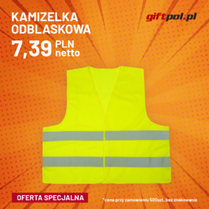 Kamizelka odblaskowa bez znakowania oferta specjalna