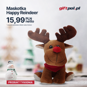 Produkt tygodnia Maskotka Happy Reindeer
